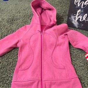 pink lululemon jacket size 4